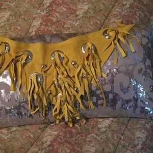 Beautiful suede Fringe Bandana